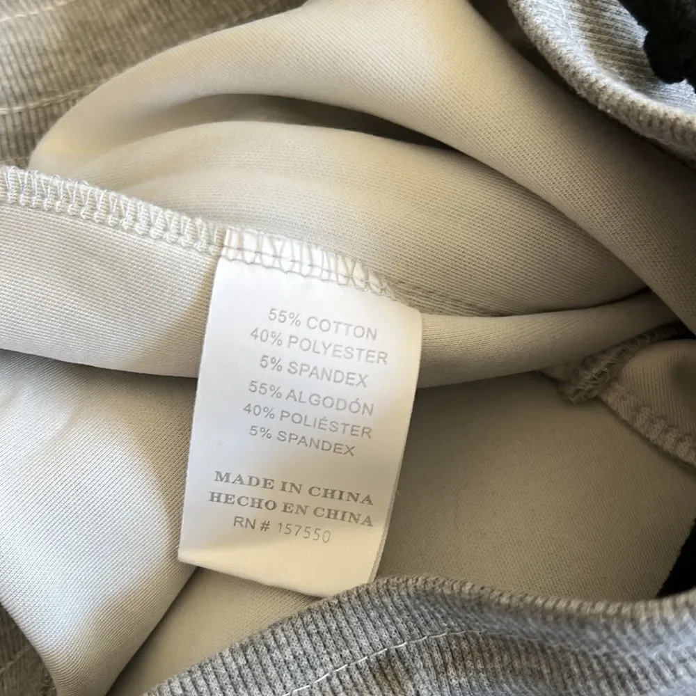 TAHARI Sport Heather Grey Men's‎ Drawstring Waist Athletic Shorts Extra Large